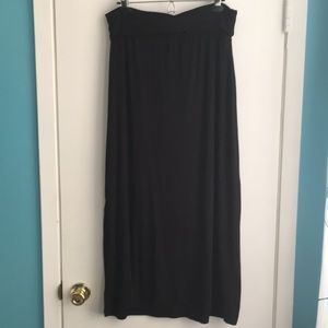 Black Maxi Skirt